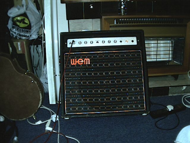 W.E.M. bass amplifier